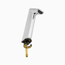 Sloan BASYS EFX-177 1.5 GPM Solar-Powered Sensor Faucet, Polished Chrome, Code EFX177.502.0100, 4" Trim Plate