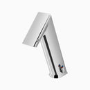 Sloan BASYS EFX-150 0.5 GPM Battery-Powered Sensor Faucet, Polished Chrome, Code EFX150.200.0100, Below-Deck Thermostatic Mixer, 4" Trim Plate