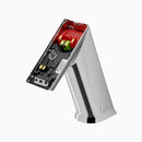 Sloan BASYS EFX-275 0.5 GPM Solar-Powered Sensor Faucet, Polished Chrome, Code EFX275.500.0000, Integrated Side Mixer