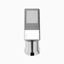 Sloan BASYS EFX-275 1.5 GPM Solar-Powered Sensor Faucet, Polished Chrome, Code EFX275.502.0100, Integrated Side Mixer, 4" Trim Plate