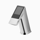 Sloan BASYS EFX-275 1.5 GPM Solar-Powered Sensor Faucet, Polished Chrome, Code EFX275.102.0100, Below-Deck Manual Mixer, 4" Trim Plate