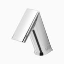 Sloan BASYS EFX-250 1.5 GPM Battery-Powered Sensor Faucet, Polished Chrome, Code EFX250.502.0200, Integrated Side Mixer, 8" Trim Plate