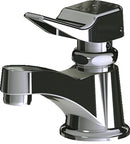 Chicago Faucets 333-336COLDABCP Lead-Free Deck-mounted metering faucet, single-hole, single-supply