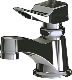 Chicago Faucets 333-E2805-336CAB Lead-Free Deck-mounted metering faucet, single-hole, single-supply