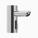 Sloan Optima EAF-250 0.35 GPM Battery-Powered Sensor Faucet, Polished Chrome, Integrated Side Mixer Option IQ