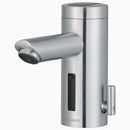 Sloan Optima EAF-275 0.35 GPM Solar-Powered Sensor Faucet, Brushed Stainless, Integrated Side Mixer