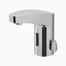 Sloan Optima EAF-350 0.35 GPM Battery-Powered Sensor Faucet, Polished Brass, Integrated Side Mixer