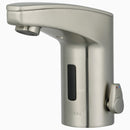 Sloan Optima EAF-350 0.5 GPM Battery-Powered Sensor Faucet, Brushed Nickel, Integrated Side Mixer
