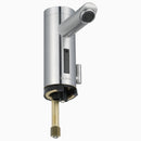 Sloan Optima EAF-200 0.35 GPM Hardwired Sensor Faucet, Brushed Stainless, Integrated Side Mixer