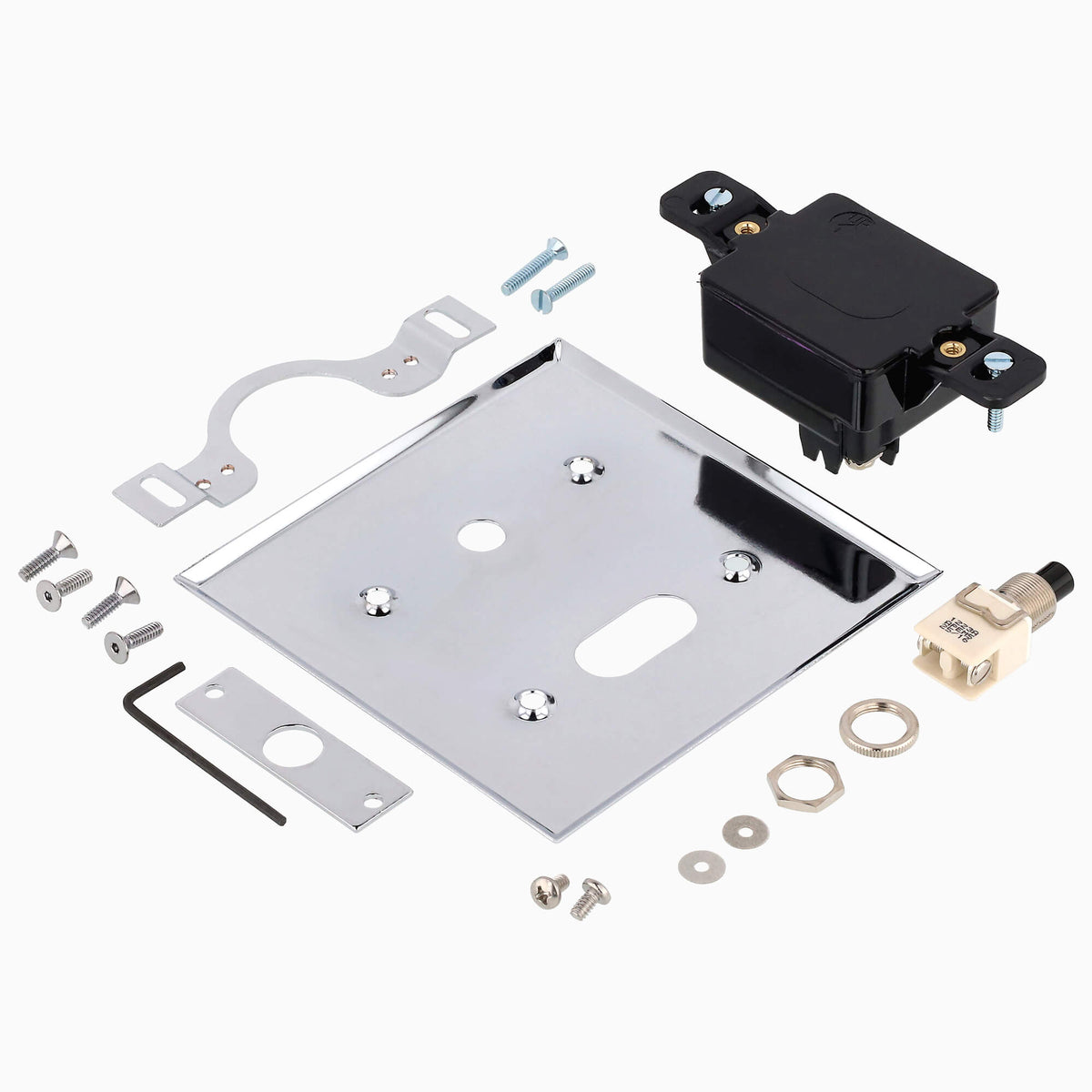 Sloan EL-1022-A CP Concealed Urinal Access Kit w/ Override