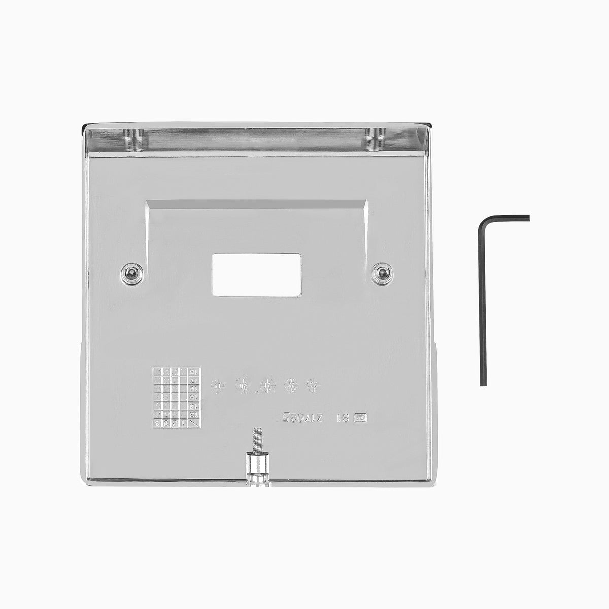 Sloan EL-1032-A Chrome Plated Royal ES-S Concealed Urinal Electronic Sensor Plate Assembly