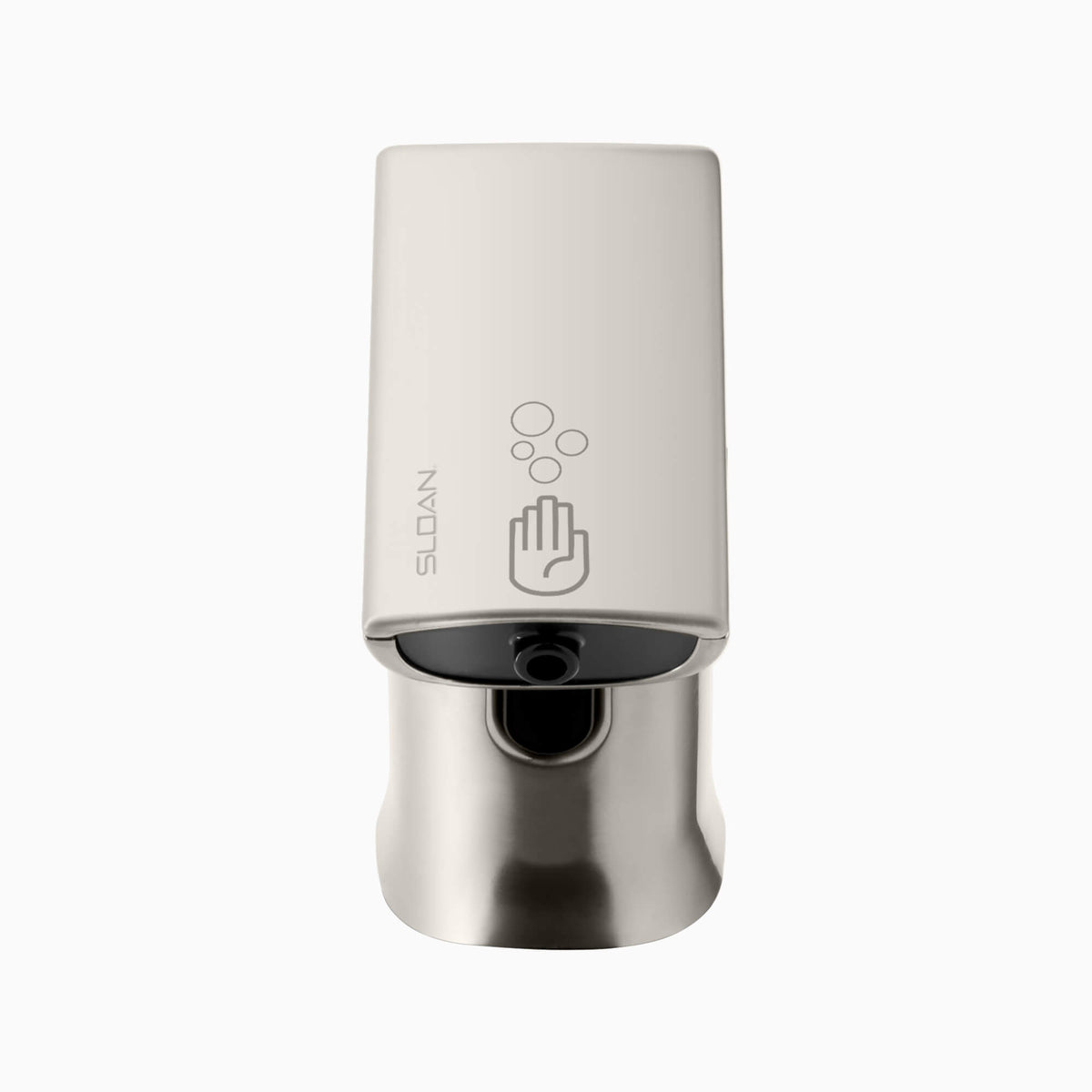 Sloan ESD-400 Deck-Mounted Sensor Soap Dispenser, 1000 mL Foam, Brushed Nickel