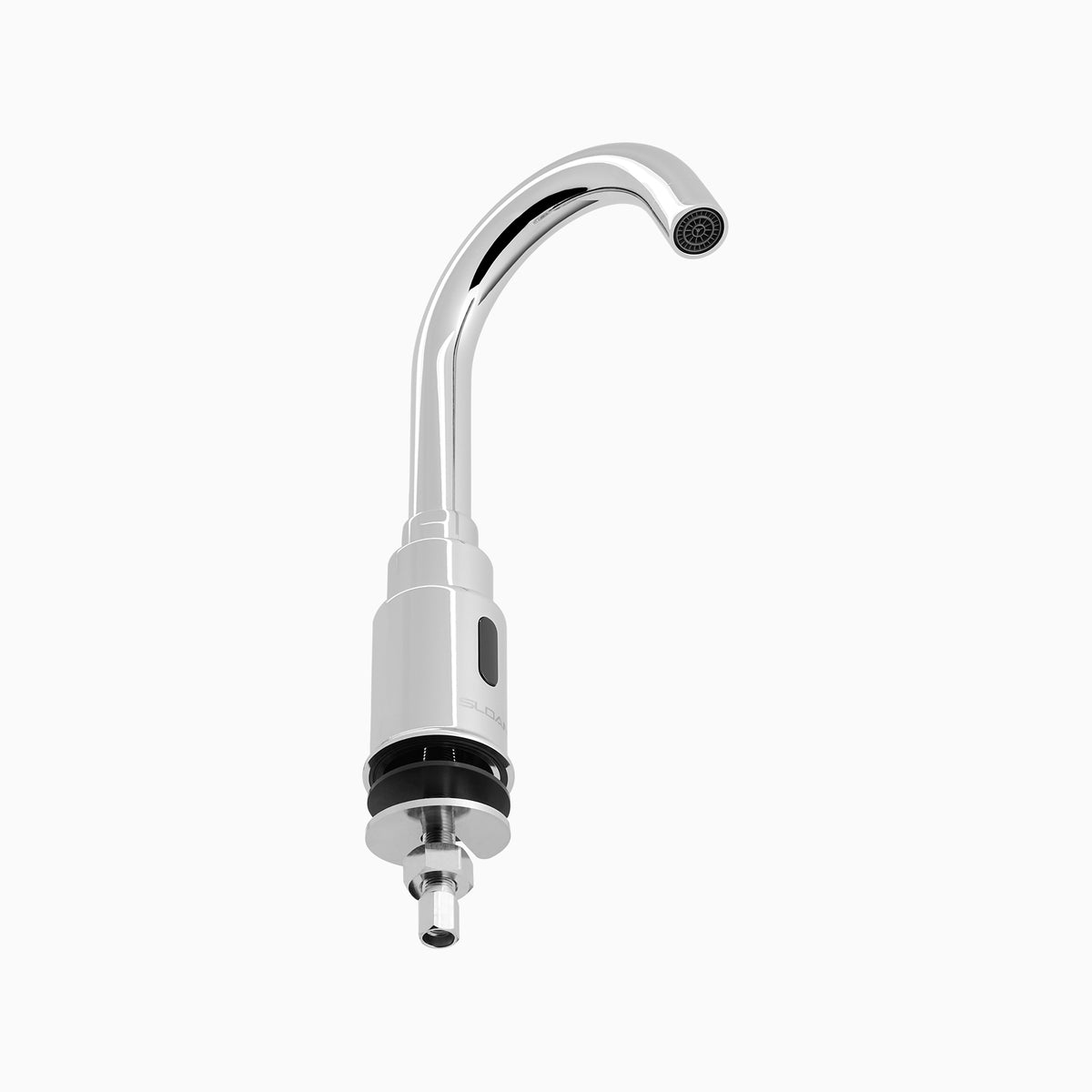 Sloan Standard SF-2250 2.2 GPM Battery-Powered Sensor Faucet, Polished Chrome, G'Neck Back-Check Tee