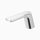 Sloan Optima EBF-415 0.35 GPM Battery/Turbine-Powered Sensor Faucet, Polished Chrome, Back-Check Tee