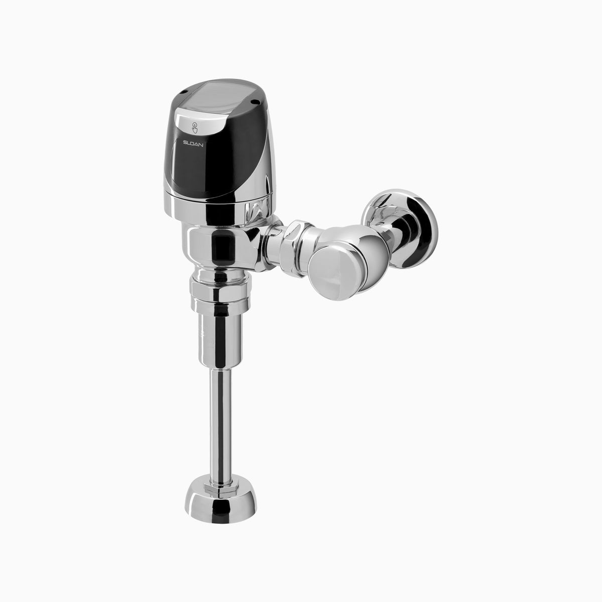 Sloan SOLIS 8186 Exposed Solar-Powered Sensor Urinal Flushometer (0.125 GPF), Brushed Stainless