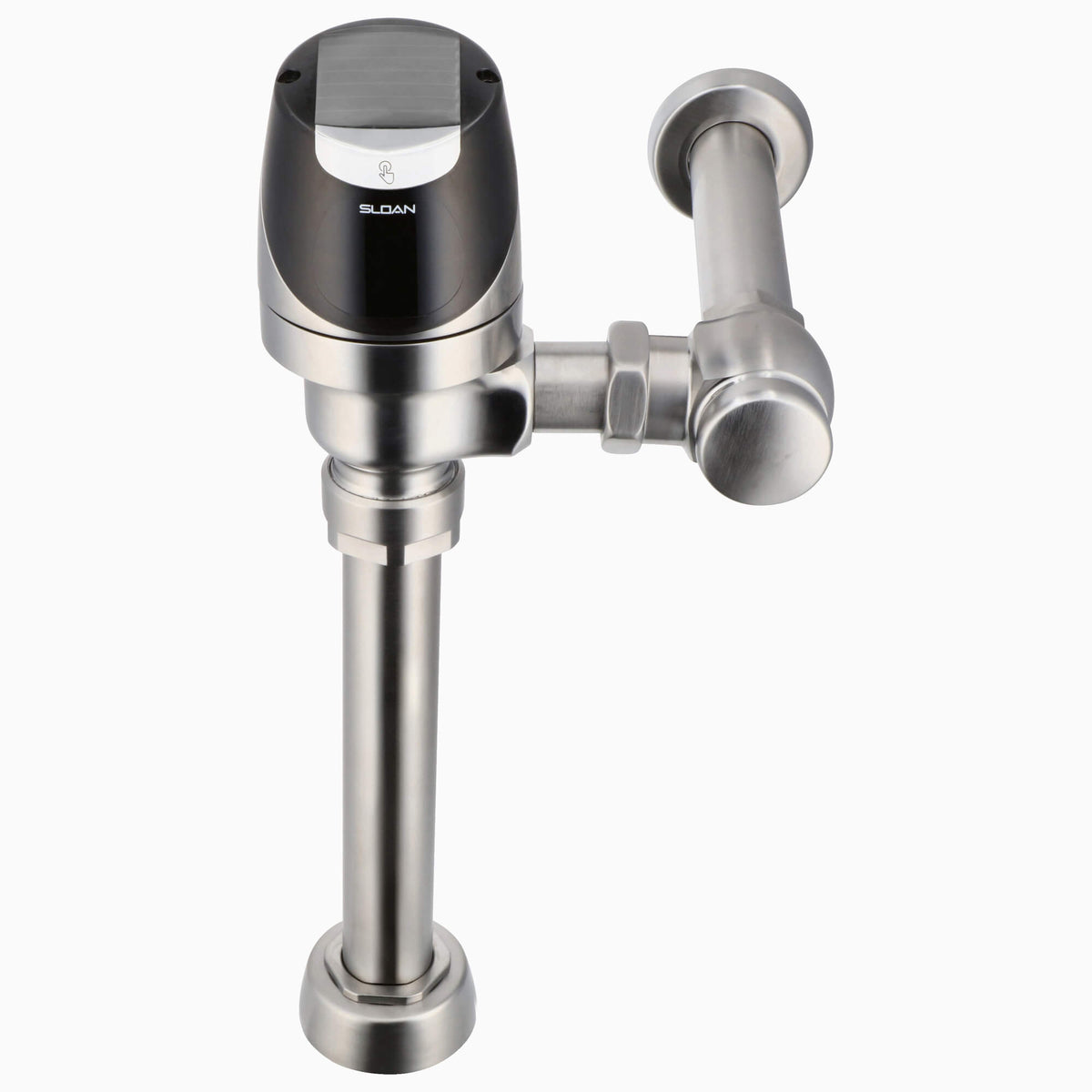Sloan SOLIS 8111 Exposed Solar-Powered Sensor Water Closet Flushometer (1.28 GPF), Brushed Stainless