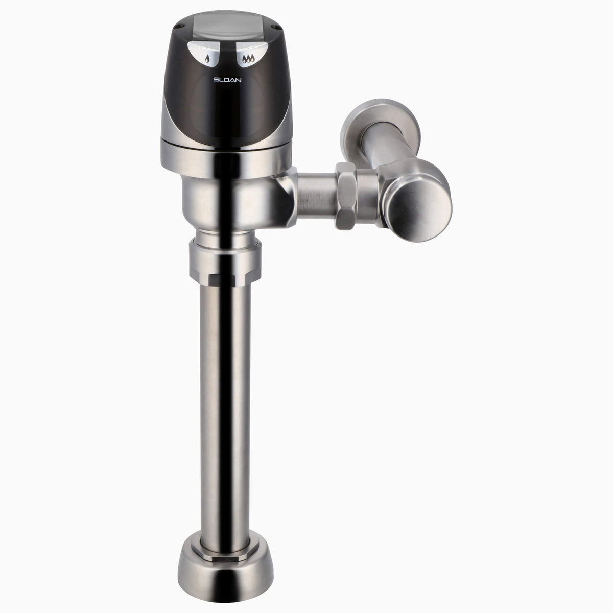 Sloan SOLIS 8111 Exposed Solar-Powered Sensor Water Closet Flushometer, Brushed Stainless