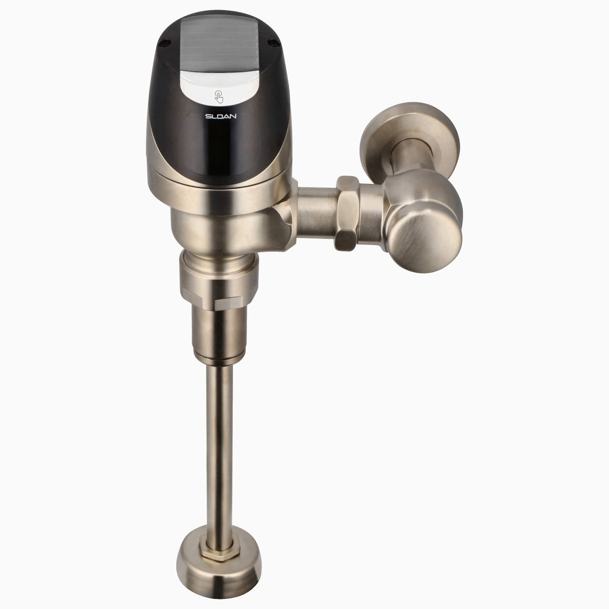 Sloan SOLIS 8186 Exposed Solar-Powered Sensor Urinal Flushometer (0.125 GPF), Brushed Nickel