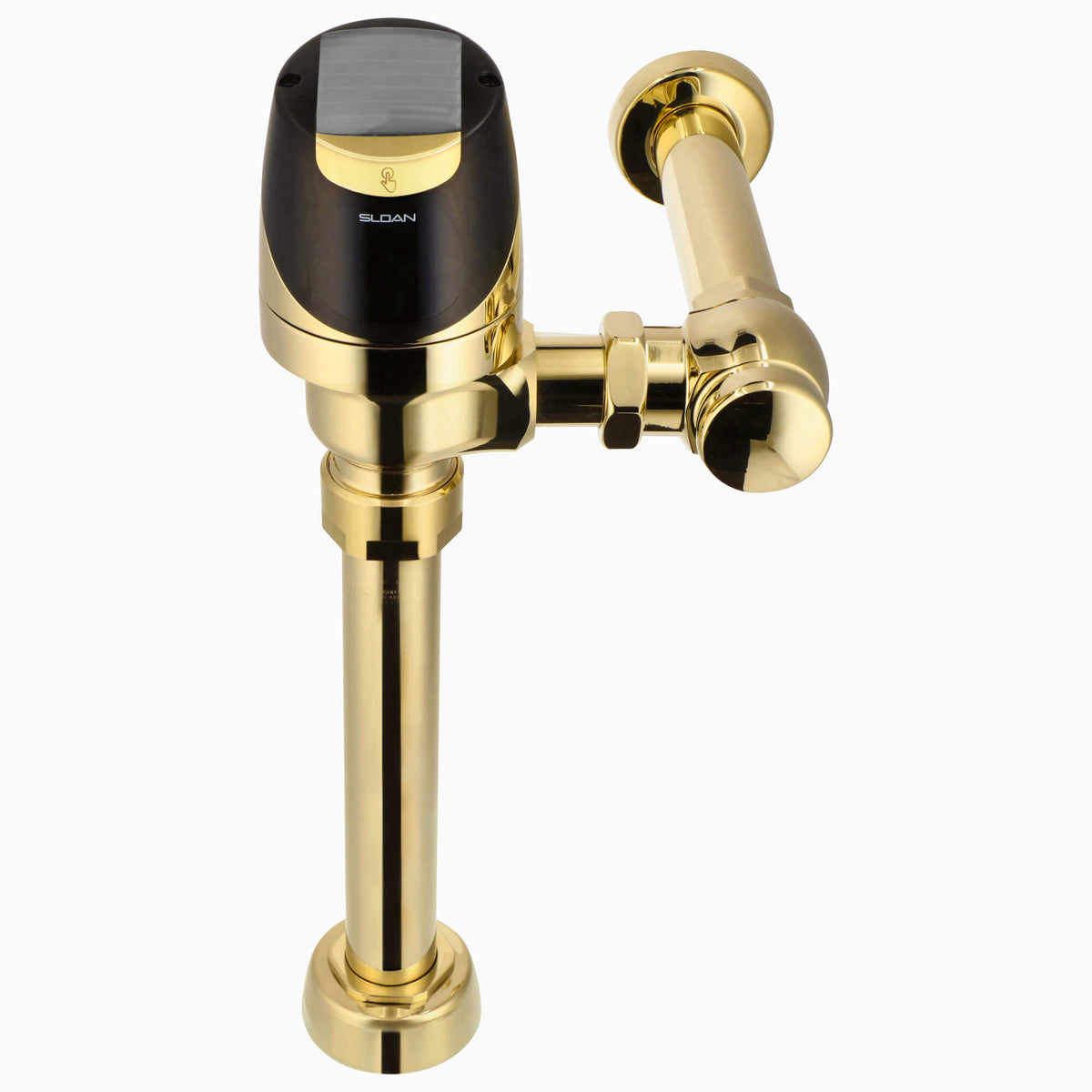 Sloan SOLIS 8111 Exposed Solar-Powered Sensor Water Closet Flushometer (1.28 GPF), Polished Brass
