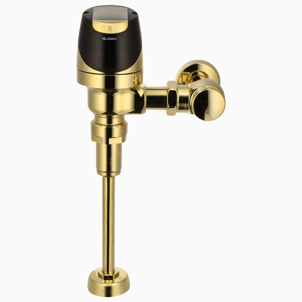 Sloan SOLIS 8186 Exposed Solar-Powered Sensor Urinal Flushometer (0.125 GPF), Polished Brass
