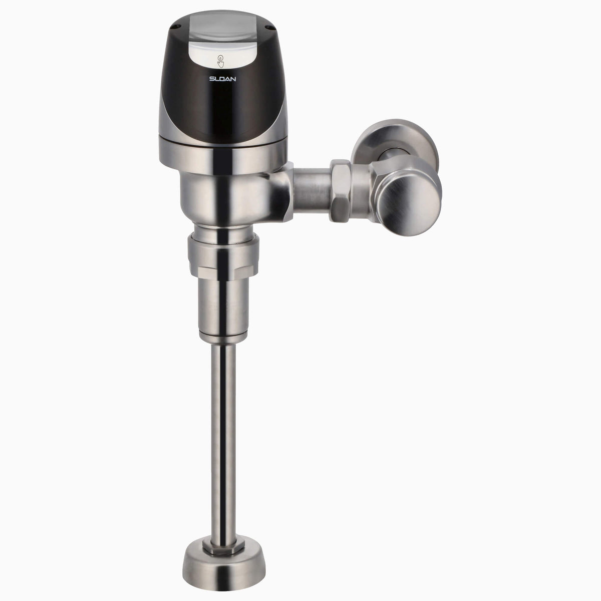 Sloan SOLIS 8186 Exposed Solar-Powered Sensor Urinal Flushometer (0.125 GPF), Brushed Stainless