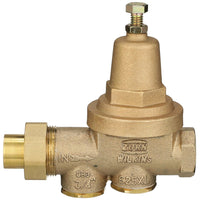 Zurn 34-625XLC 3/4" Lead-Free Water Pressure Reducing Valve with Integral Strainer - Competitor Replacement Length