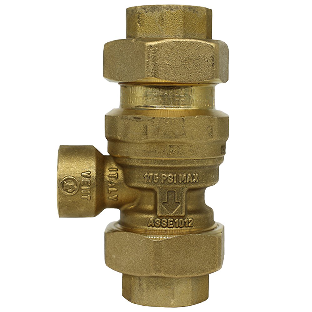 Zurn 34-760 3/4" Dual Check Valve Backflow Preventer with Intermediate Atmospheric Vent