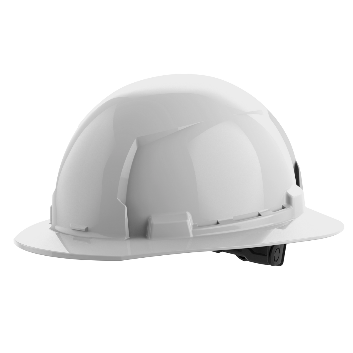 Milwaukee 48-73-1121 BOLT White Full Brim Hard Hat w/6pt Ratcheting Suspension (USA) - Type 1, Class E (Pack of 5)