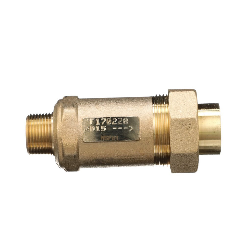 Zurn 1UFMX1M-700XL Lead-Free Dual Check Valve, Bronze