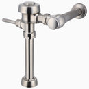 Sloan Royal 111-1.6 Exposed Manual Flushometer, 1.6 gpf, Top Spud, Brushed Stainless, 1-1/4" Flush Connection