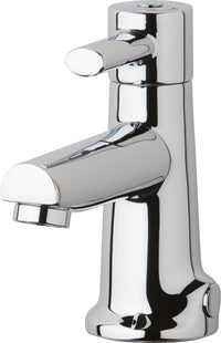 Chicago Faucets 3511-E2805AB Lead-Free Deck-mounted manual faucet, single-hole mounting, Brass