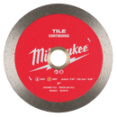 Milwaukee 49-93-9502 4" Continuous Tile Diamond Blade (Pack of 5)