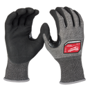 Milwaukee 48-73-7140E Cut Level 4 High-Dexterity Nitrile Dipped Gloves - S (Pack of 144)