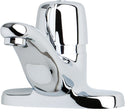 Chicago Faucets 3600-E2805AB Lead-Free Deck-mounted metering faucet with 4" centers, Brass