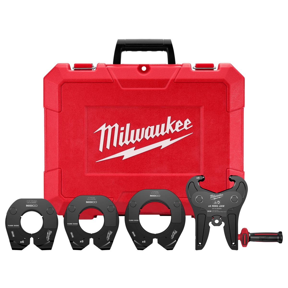 Milwaukee 49-16-2690NX 2-1/2" - 4" NIBCO Press Ring Kit for M18 FORCE LOGIC Long Throw Press Tool