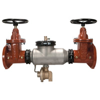 Zurn 4-375AST Lead-Free Backflow Preventer - Stainless Steel Reduced Pressure Principle Assembly