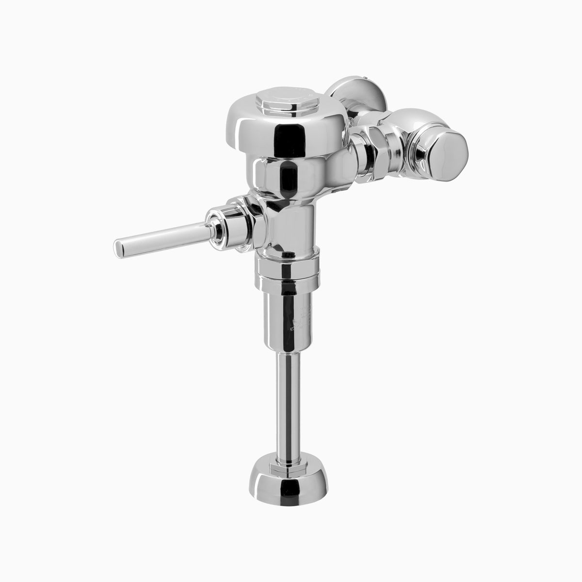 Sloan 186-1.5 Exposed Manual Flushometer, 1.5 gpf, Top Spud, Polished Chrome
