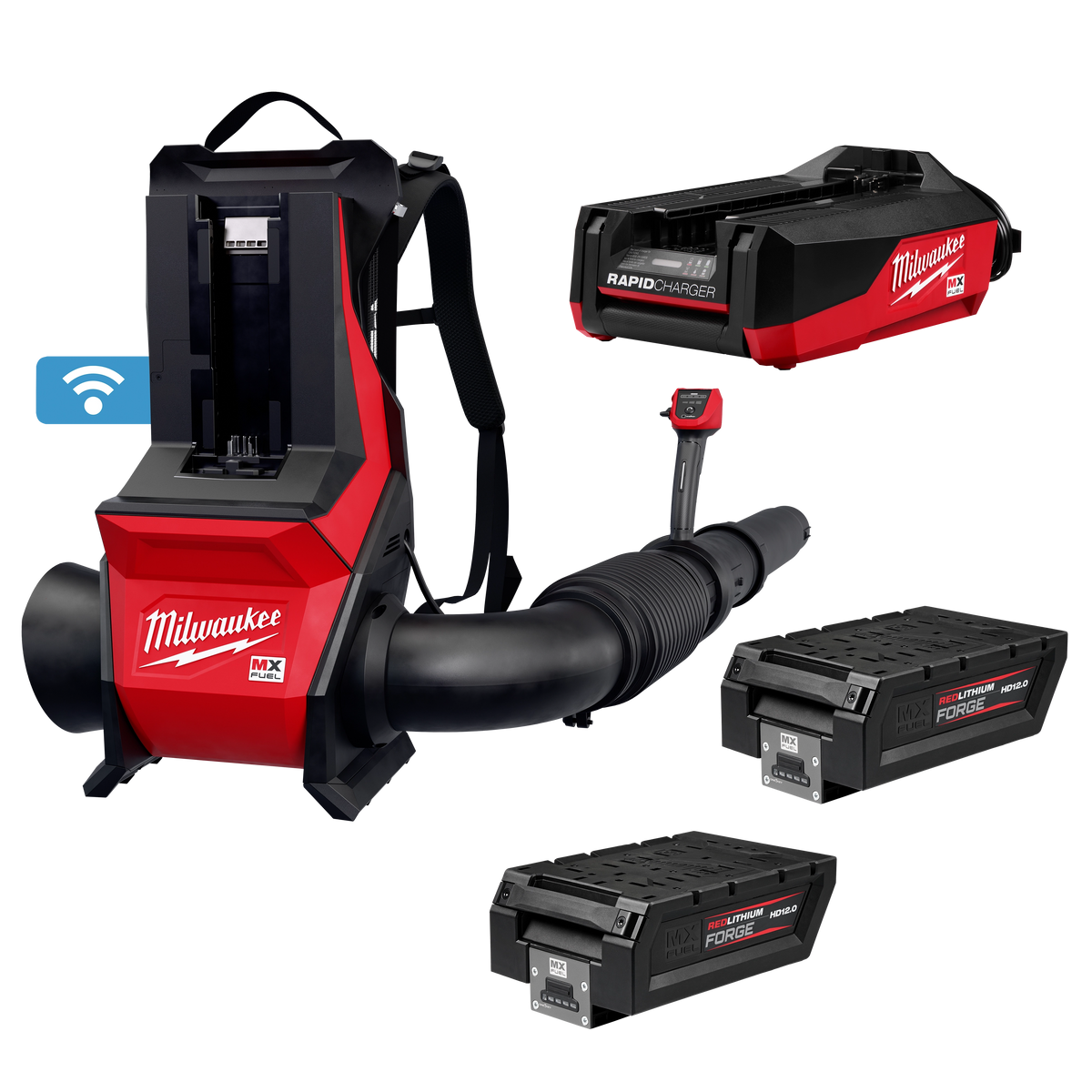 Milwaukee MXF600-2HD MX FUEL Backpack Blower Kit