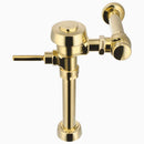 Sloan Royal 111-1.6 Exposed Manual Flushometer, 1.6 gpf, Top Spud, Polished Brass, H551A 3-1/16" Tailpiece, with H551 3-1/16