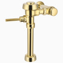 Sloan Royal 111-1.6 Exposed Manual Flushometer, 1.6 gpf, Top Spud, Polished Brass, H551A 3-1/16" Tailpiece, with H551 3-1/16