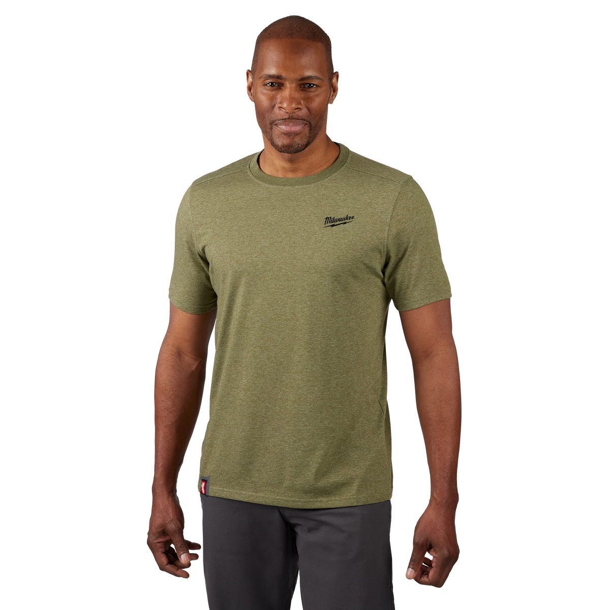 Milwaukee 603GN-XL FREEFLEX Hybrid Work Tee | Short Sleeve, Green, X-Large
