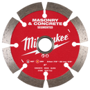 Milwaukee 49-93-9302 4" Segmented Masonry & Concrete Diamond Blade (Pack of 5)