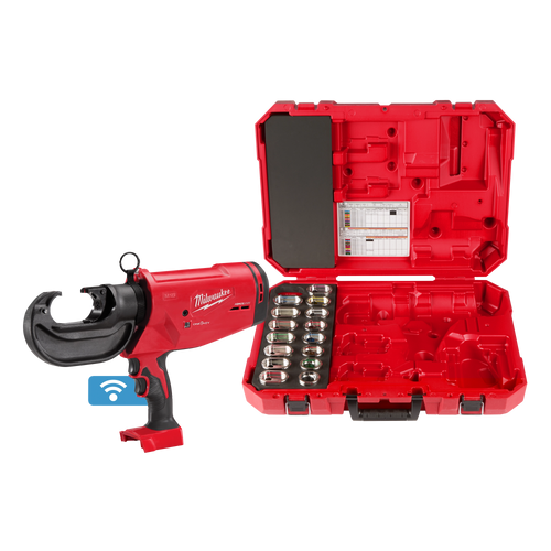 Milwaukee 2779-750CU M18 FORCE LOGIC 750 MCM Crimper with #6 - 750 MCM Cu Dies