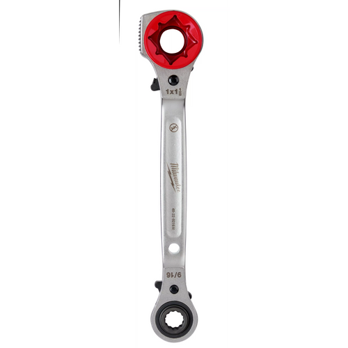 Milwaukee 48-22-9216M Lineman's 5in1 Ratcheting Wrench w/ Milled Strike Face
