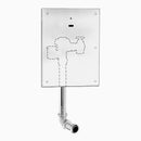 Sloan 190 ESS Concealed Hardwired Sensor Urinal Flushometer (1.0 GPF), 13x17 SS Panel Wall Box, Dual-Filtered Fixed Bypass Diaphragm, Stainless Steel