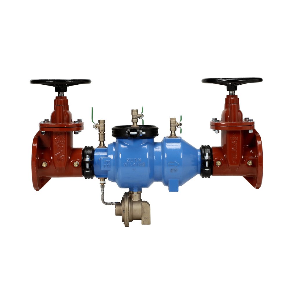 Zurn 212-375A 2-1/2" Lead-Free Backflow Preventer - Reduced Pressure Principle Assembly