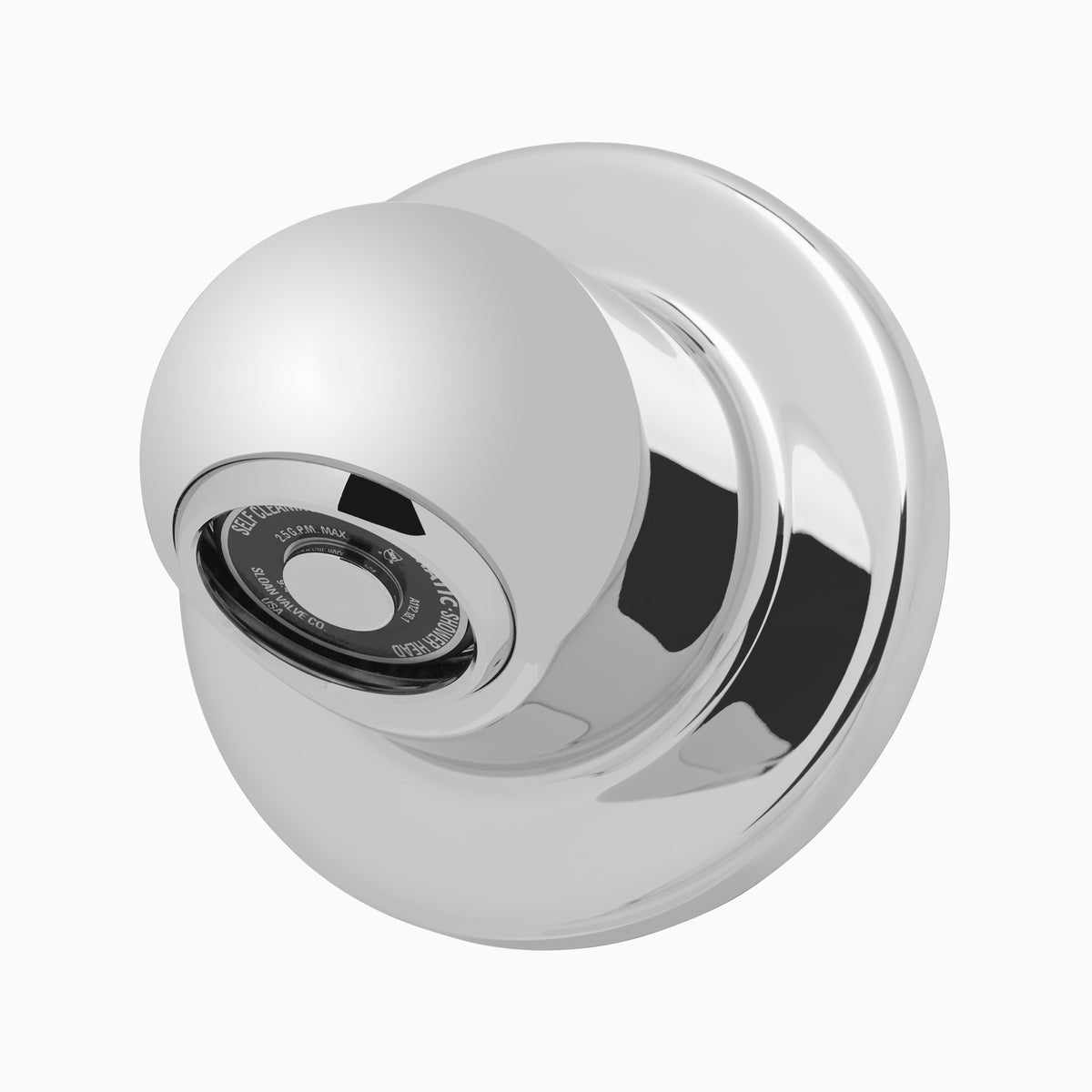 Sloan AC-460-2.0GPM-CP Act-O-Matic 2.0 GPM Showerhead, Polished Chrome