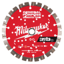Milwaukee 49-93-7529 7" DIAMOND ULTRA Segmented Turbo, General Purpose Diamond Blade (Pack of 5)