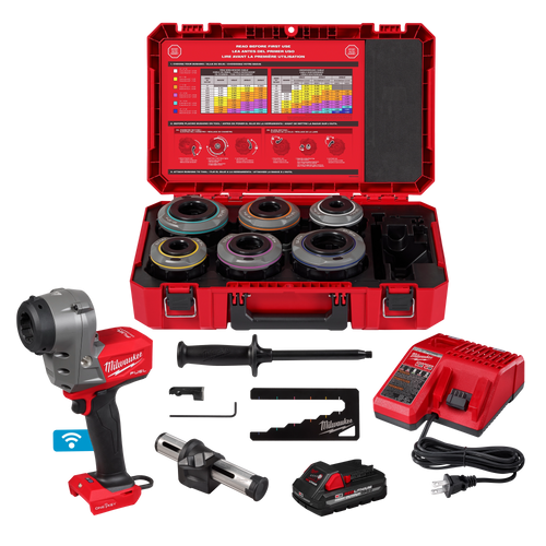 Milwaukee 2937-21 M18 FUEL Covered Conductor Cable Stripper Kit w/ Adjustable Bushings
