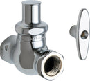 Chicago Faucets 45-LKCABCP Lead-Free Straight stop, Brass